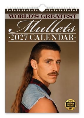 World's Greatest Mullets Novelty Calendar