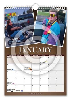 Alternative view of World's Greatest Mullets Novelty Calendar