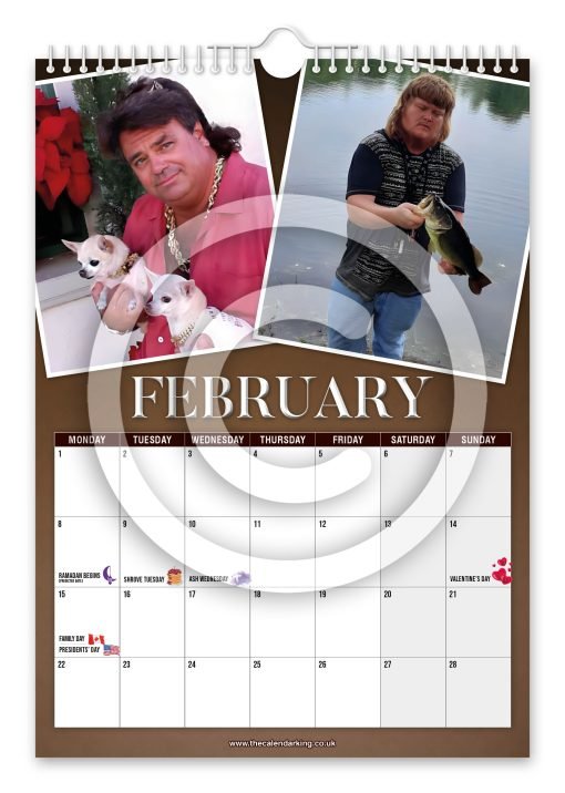 World's Greatest Mullets Novelty Calendar - Image 3