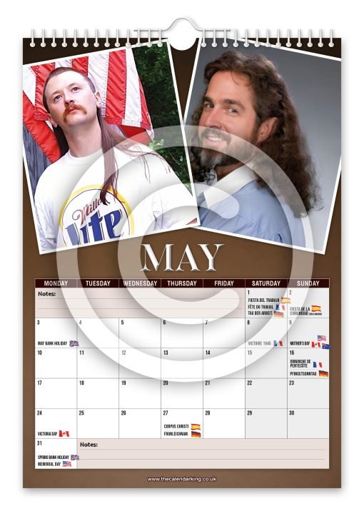 World's Greatest Mullets Novelty Calendar - Image 6