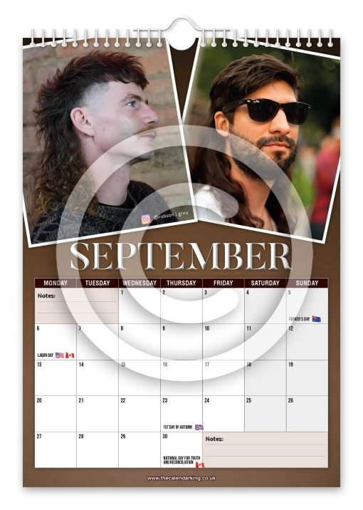 World's Greatest Mullets Novelty Calendar - Image 10
