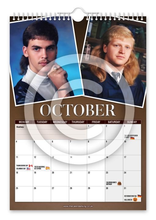 World's Greatest Mullets Novelty Calendar - Image 11