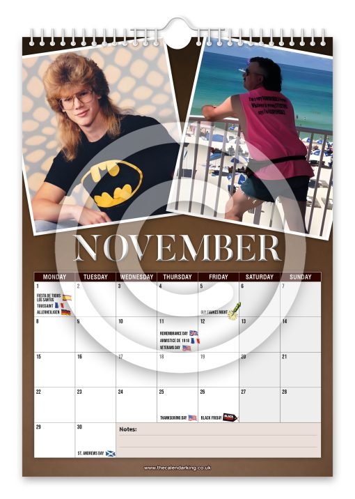 World's Greatest Mullets Novelty Calendar - Image 12