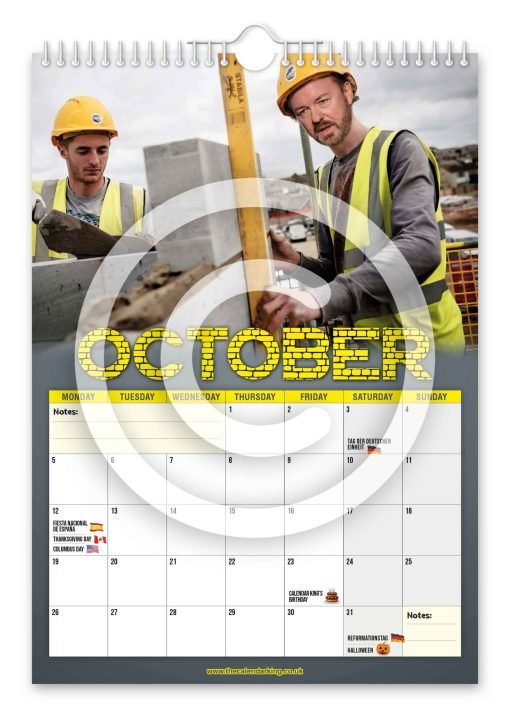 Bricky Gervais Novelty Calendar - Image 11