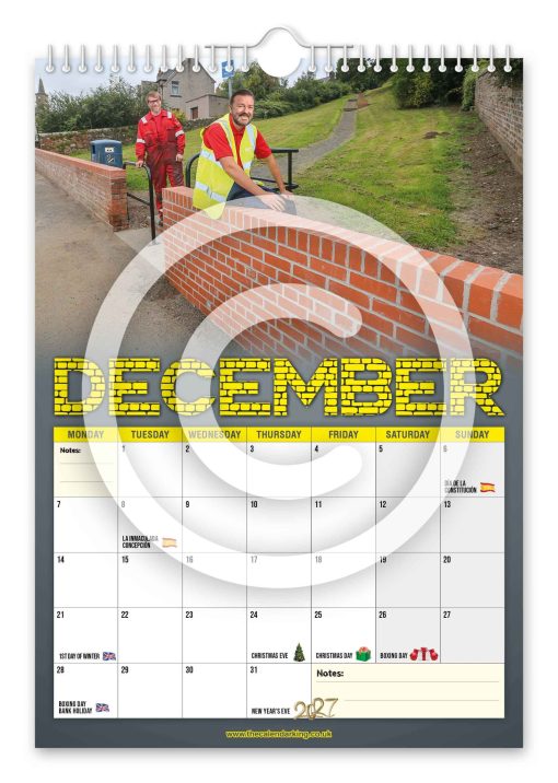 Bricky Gervais Novelty Calendar - Image 13