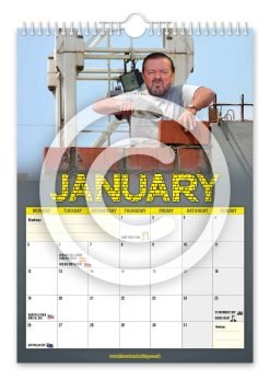 Alternative view of Bricky Gervais Novelty Calendar