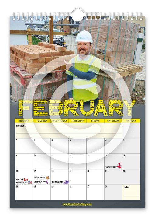 Bricky Gervais Novelty Calendar - Image 3