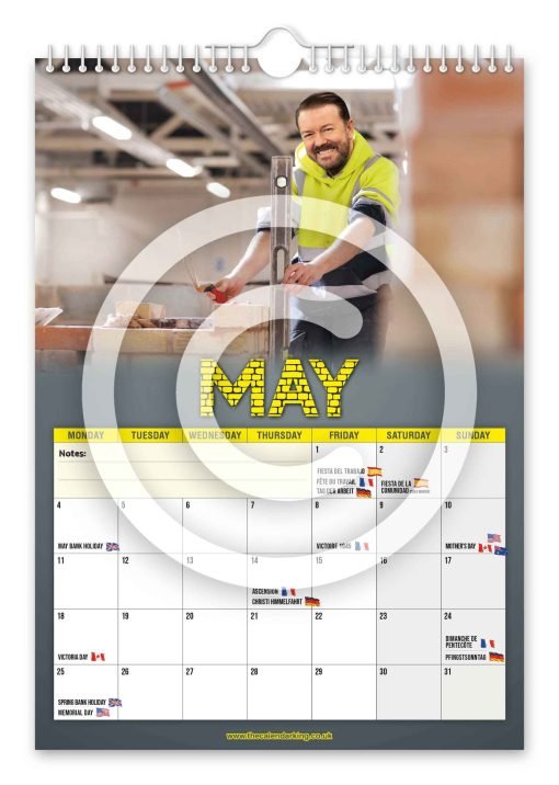 Bricky Gervais Novelty Calendar - Image 6