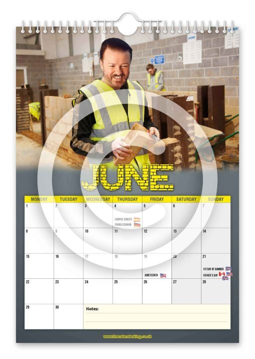 Bricky Gervais Novelty Calendar - Image 7