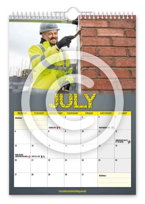 Bricky Gervais Novelty Calendar - Image 8