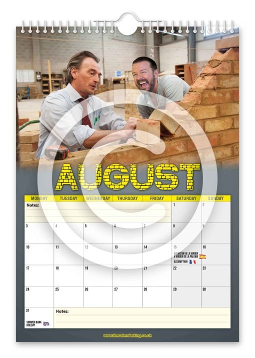 Bricky Gervais Novelty Calendar - Image 9
