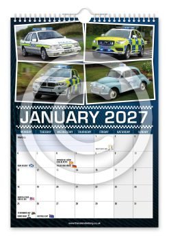 Alternative view of British Police Cars Novelty Calendar