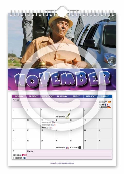 Hector Salamanca Novelty Calendar - Image 12