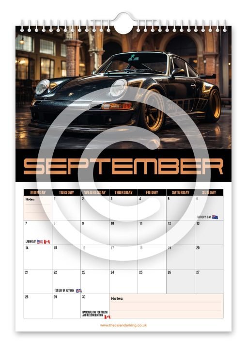 Porsche 911 Novelty Calendar - Image 10