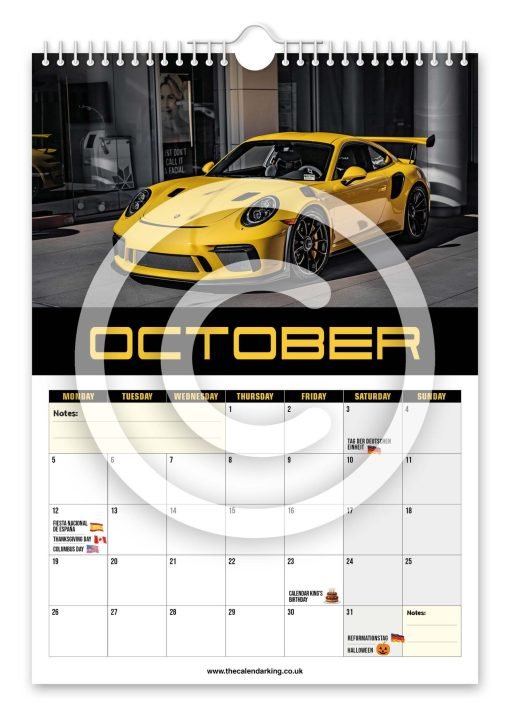 Porsche 911 Novelty Calendar - Image 11