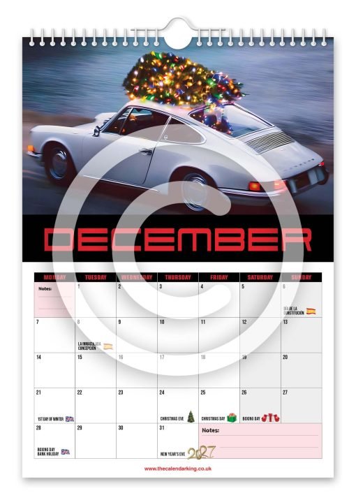 Porsche 911 Novelty Calendar - Image 13