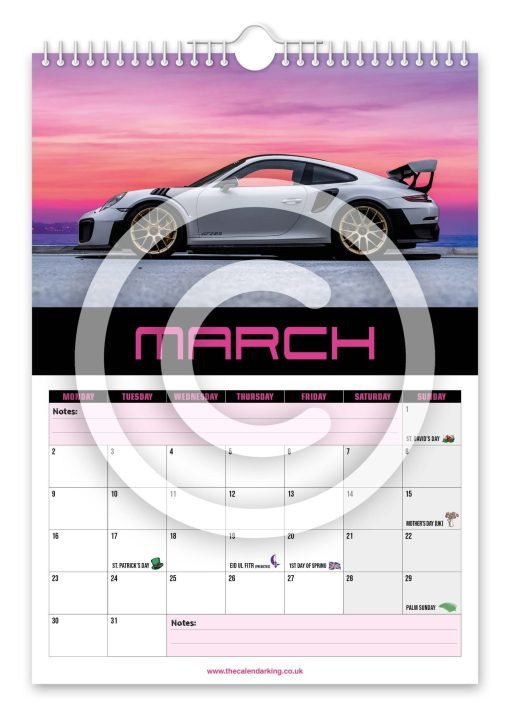 Porsche 911 Novelty Calendar - Image 4
