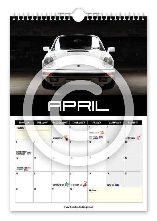 Porsche 911 Novelty Calendar - Image 5