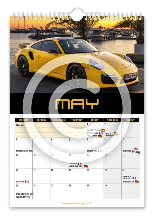 Porsche 911 Novelty Calendar - Image 6
