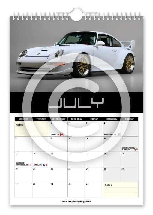 Porsche 911 Novelty Calendar - Image 8