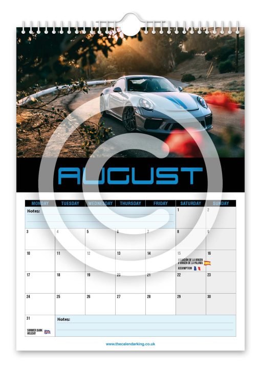 Porsche 911 Novelty Calendar - Image 9