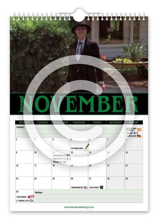 Reverend Henry Kane Novelty Calendar - Image 12