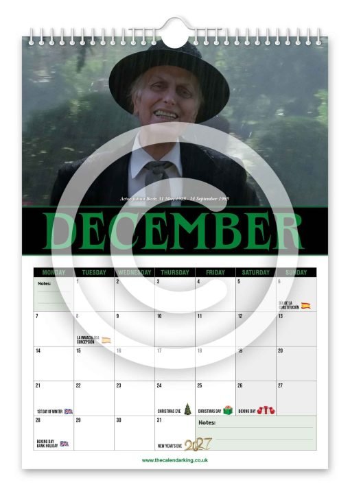 Reverend Henry Kane Novelty Calendar - Image 13