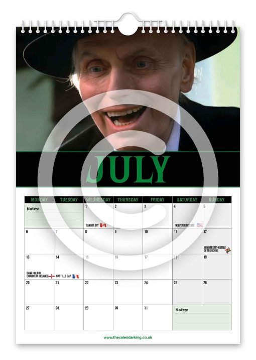 Reverend Henry Kane Novelty Calendar - Image 8