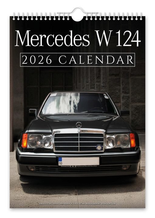 Mercedes W 124 Novelty Calendar