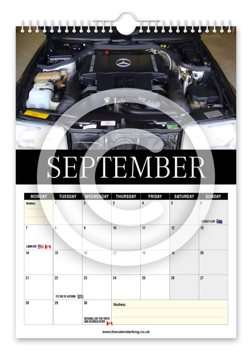 Mercedes W 124 Novelty Calendar - Image 10