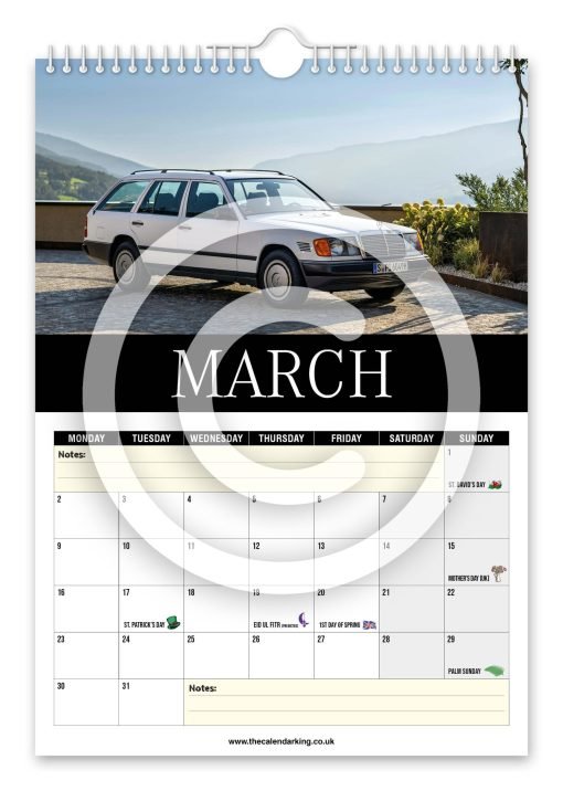 Mercedes W 124 Novelty Calendar - Image 4