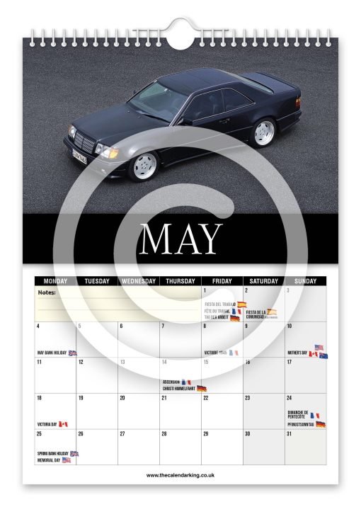 Mercedes W 124 Novelty Calendar - Image 6