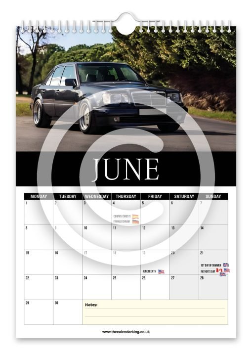 Mercedes W 124 Novelty Calendar - Image 7
