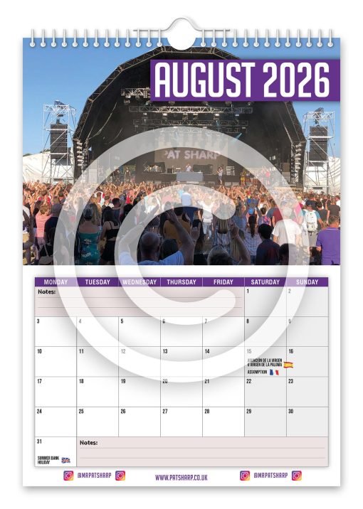 Pat Sharp - OFFICIAL Novelty Calendar - Image 9