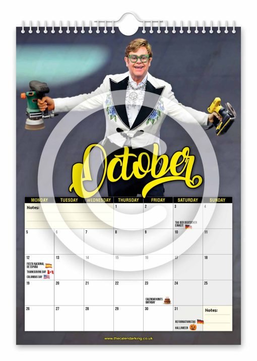 I'm Still Sanding Novelty Calendar - Image 11