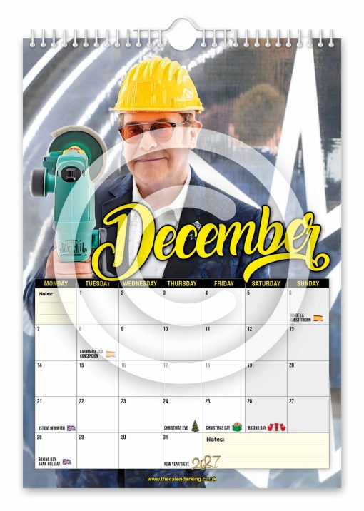 I'm Still Sanding Novelty Calendar - Image 13