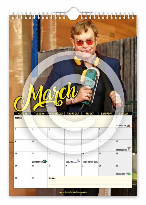 I'm Still Sanding Novelty Calendar - Image 4