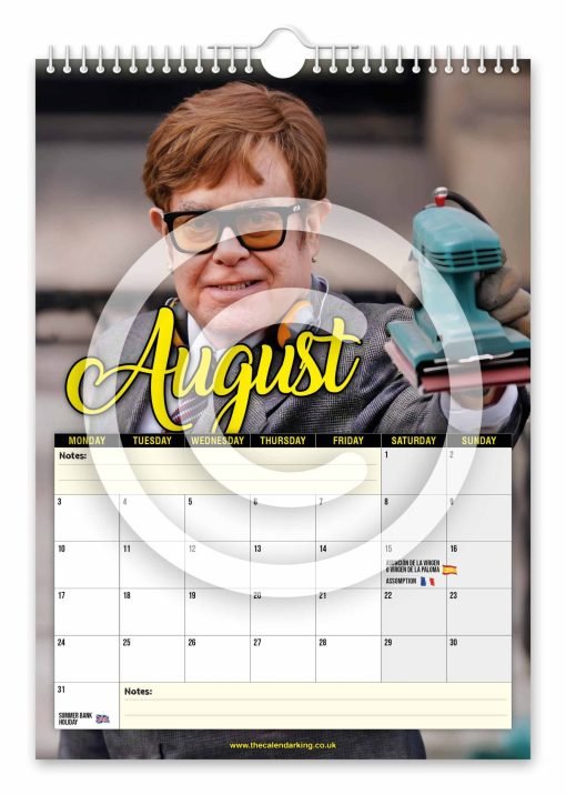 I'm Still Sanding Novelty Calendar - Image 9