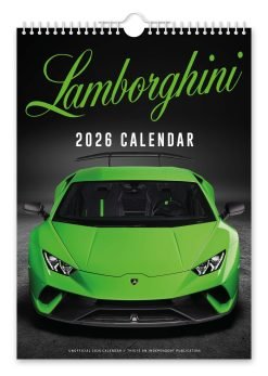 Lamborghini Novelty Calendar