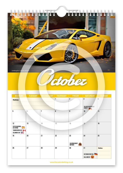 Lamborghini Novelty Calendar - Image 11