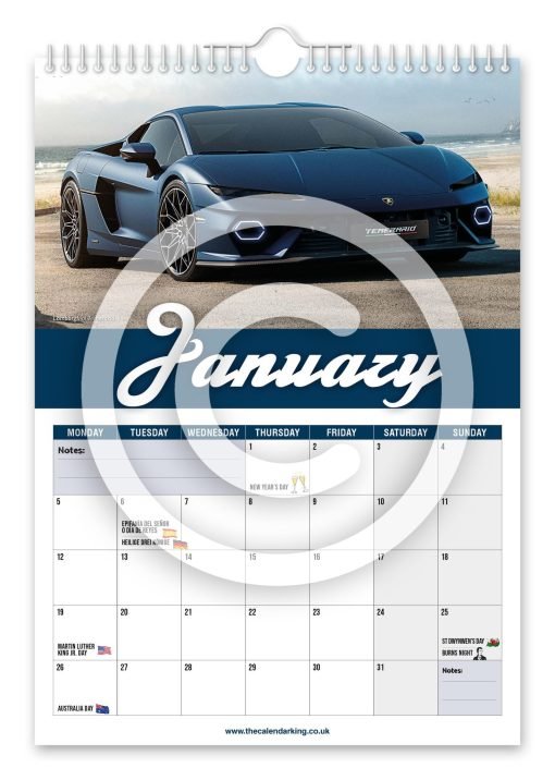 Lamborghini Novelty Calendar - Image 2