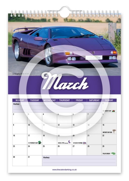 Lamborghini Novelty Calendar - Image 4