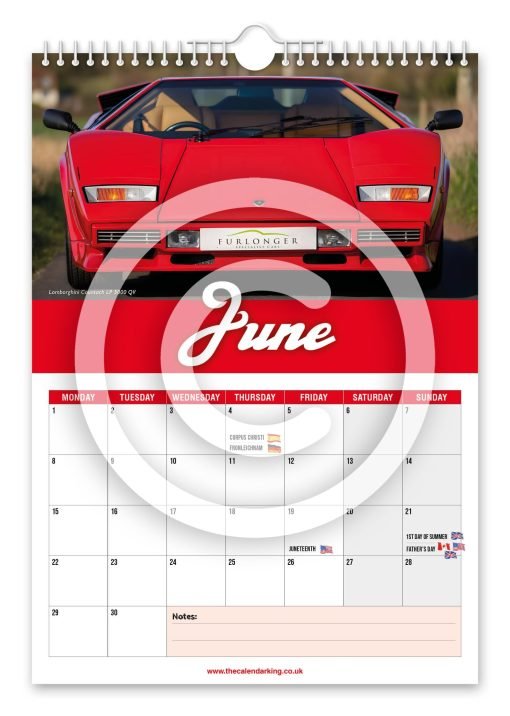 Lamborghini Novelty Calendar - Image 7