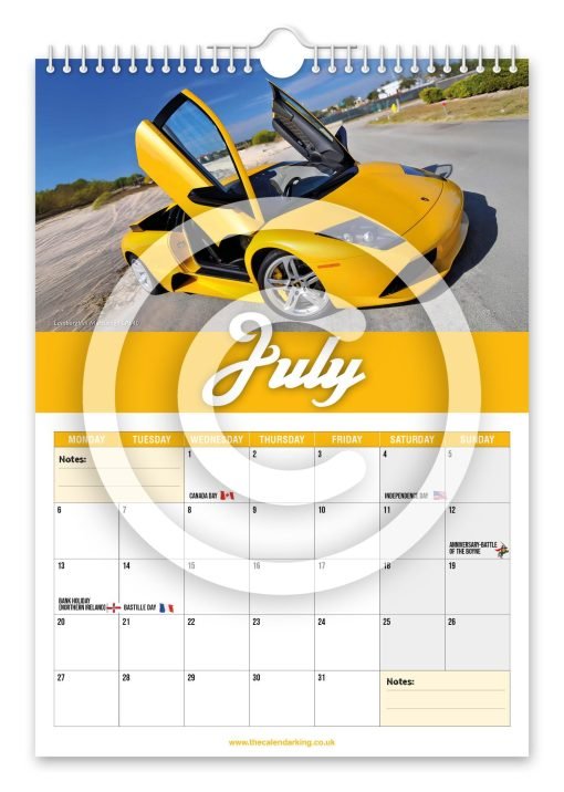 Lamborghini Novelty Calendar - Image 8
