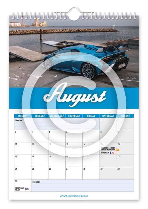 Lamborghini Novelty Calendar - Image 9