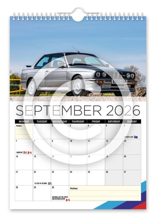 BMW e30 Novelty Calendar - Image 10