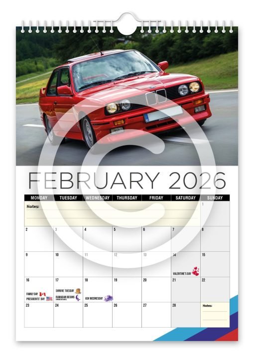 BMW e30 Novelty Calendar - Image 3