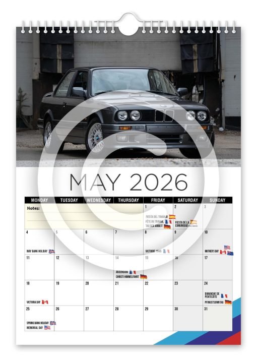 BMW e30 Novelty Calendar - Image 6
