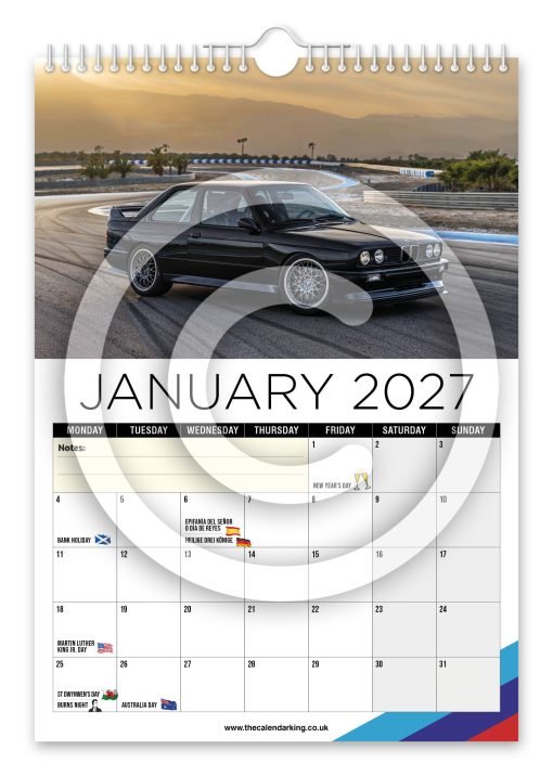 BMW e30 Novelty Calendar - Image 2