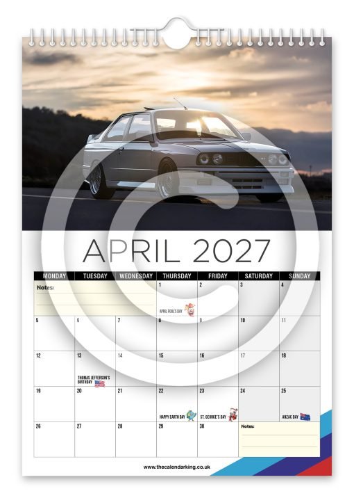 BMW e30 Novelty Calendar - Image 5
